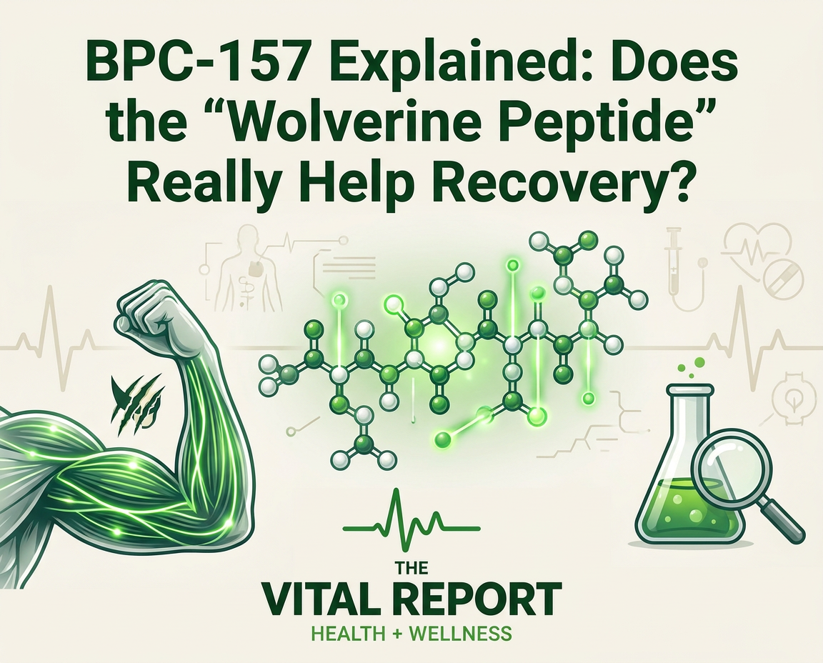 BPC-157 Explained: Does the “Wolverine Peptide” Really Help Recovery?