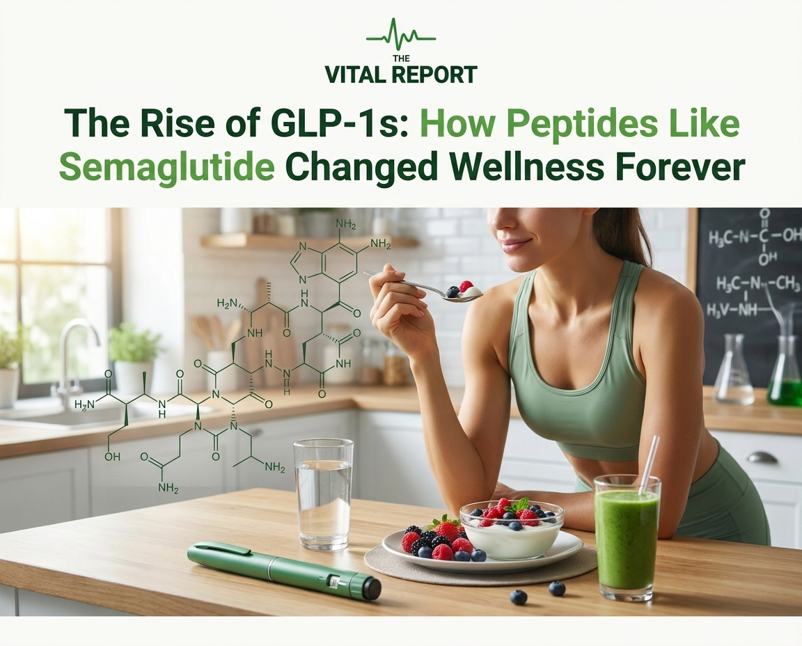 The Rise of GLP-1s: How Peptides Like Semaglutide Changed Wellness Forever