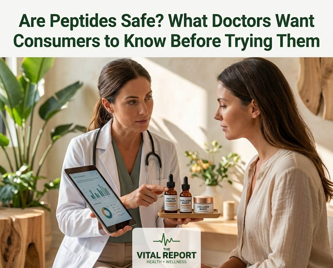 Are Peptides Safe? What Doctors Want Consumers to Know Before Trying Them