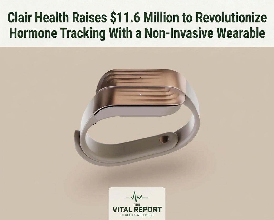 Clair Health Raises $11.6 Million to Revolutionize Hormone Tracking With a Non-Invasive Wearable