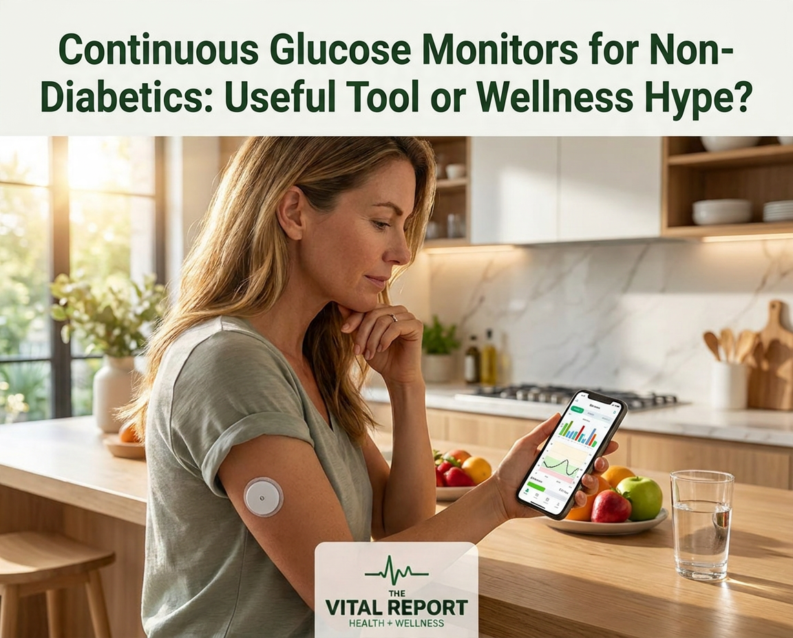 Continuous Glucose Monitors for Non-Diabetics: Useful Tool or Wellness Hype?
