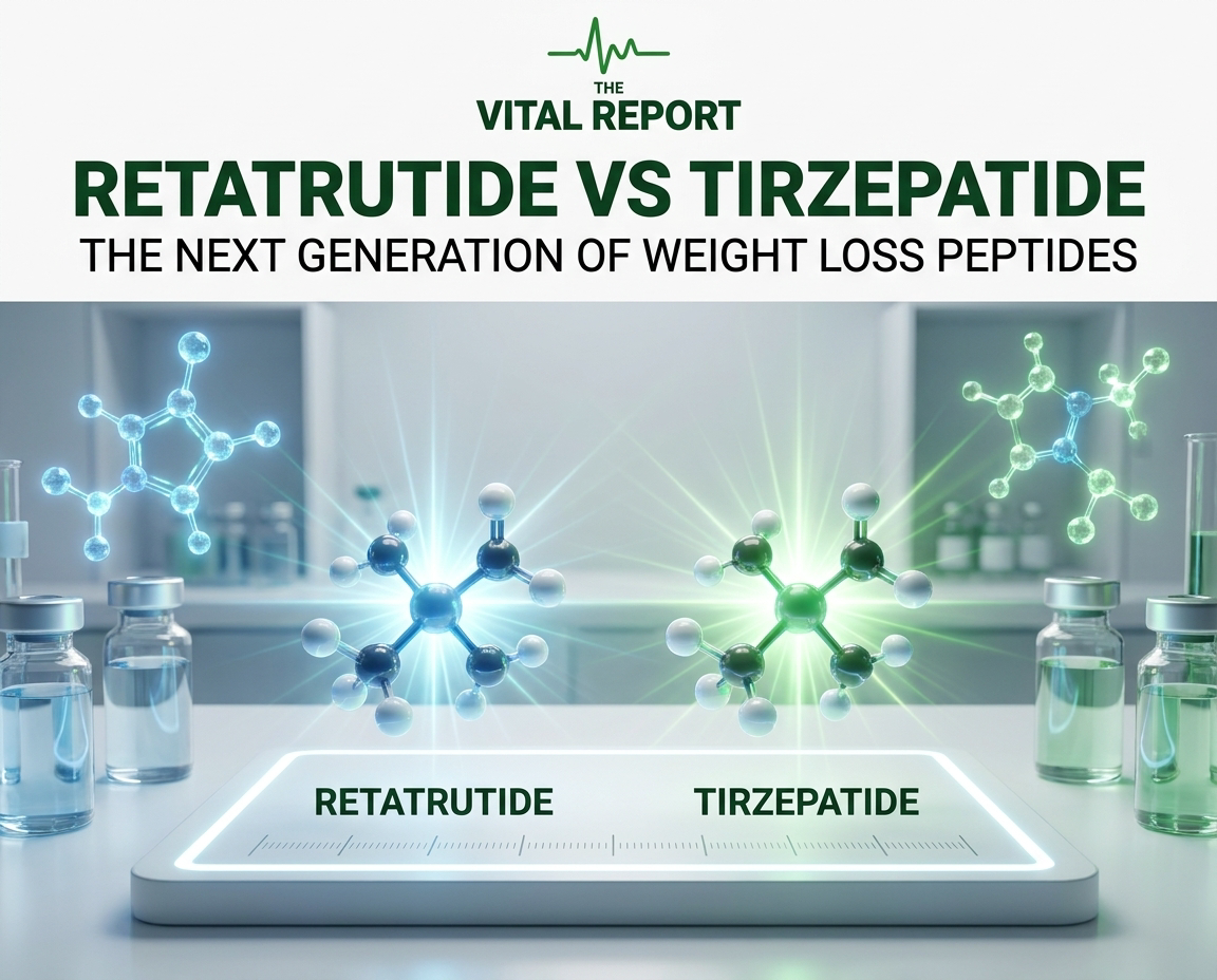 Retatrutide vs Tirzepatide: The Next Generation of Weight Loss Peptides