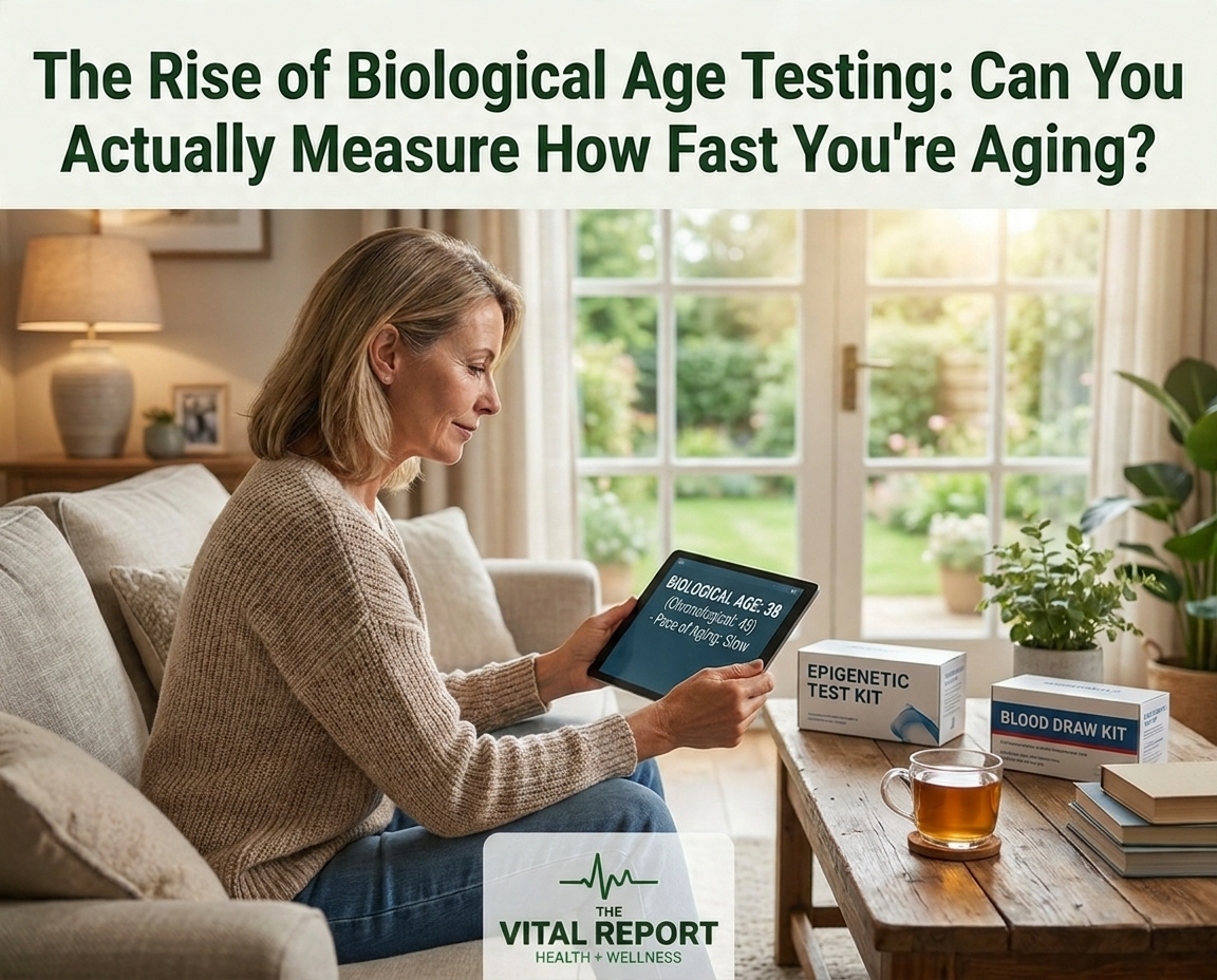 The Rise of Biological Age Testing: Can You Actually Measure How Fast You’re Aging?
