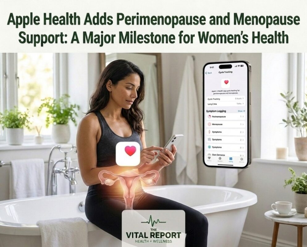 Apple Health adds perimenopause and menopause tracking features for women's health