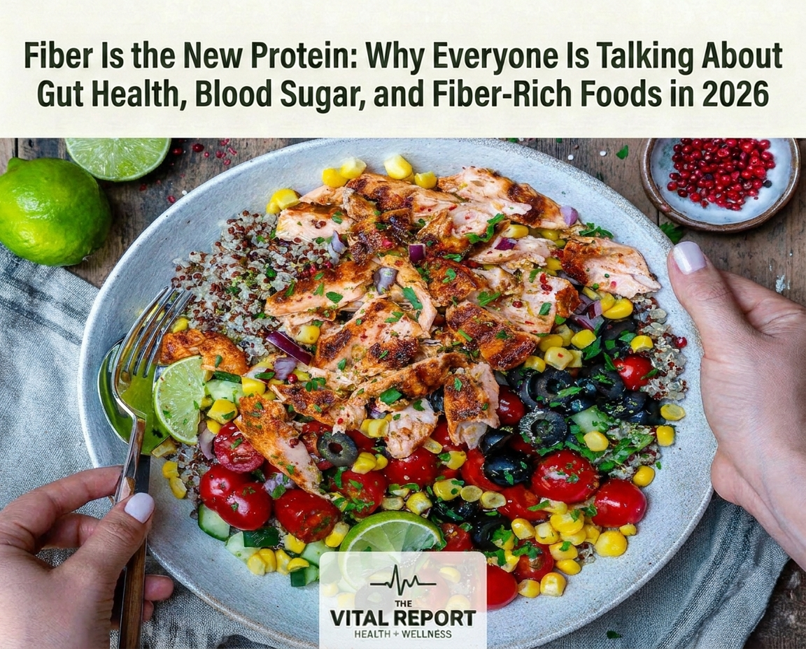 Fiber Is the New Protein: Why Everyone Is Talking About Gut Health, Blood Sugar, and Fiber-Rich Foods in 2026