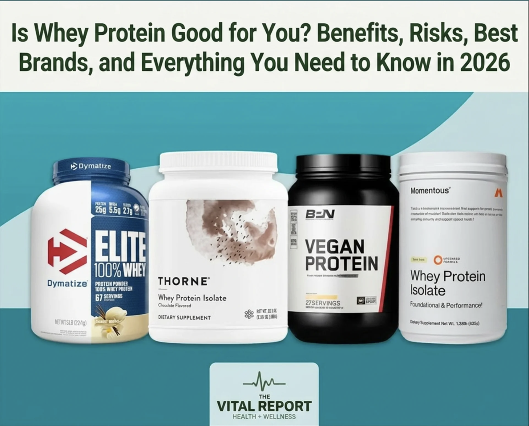 Is Whey Protein Good for You? Benefits, Risks, Best Brands, and Everything You Need to Know in 2026
