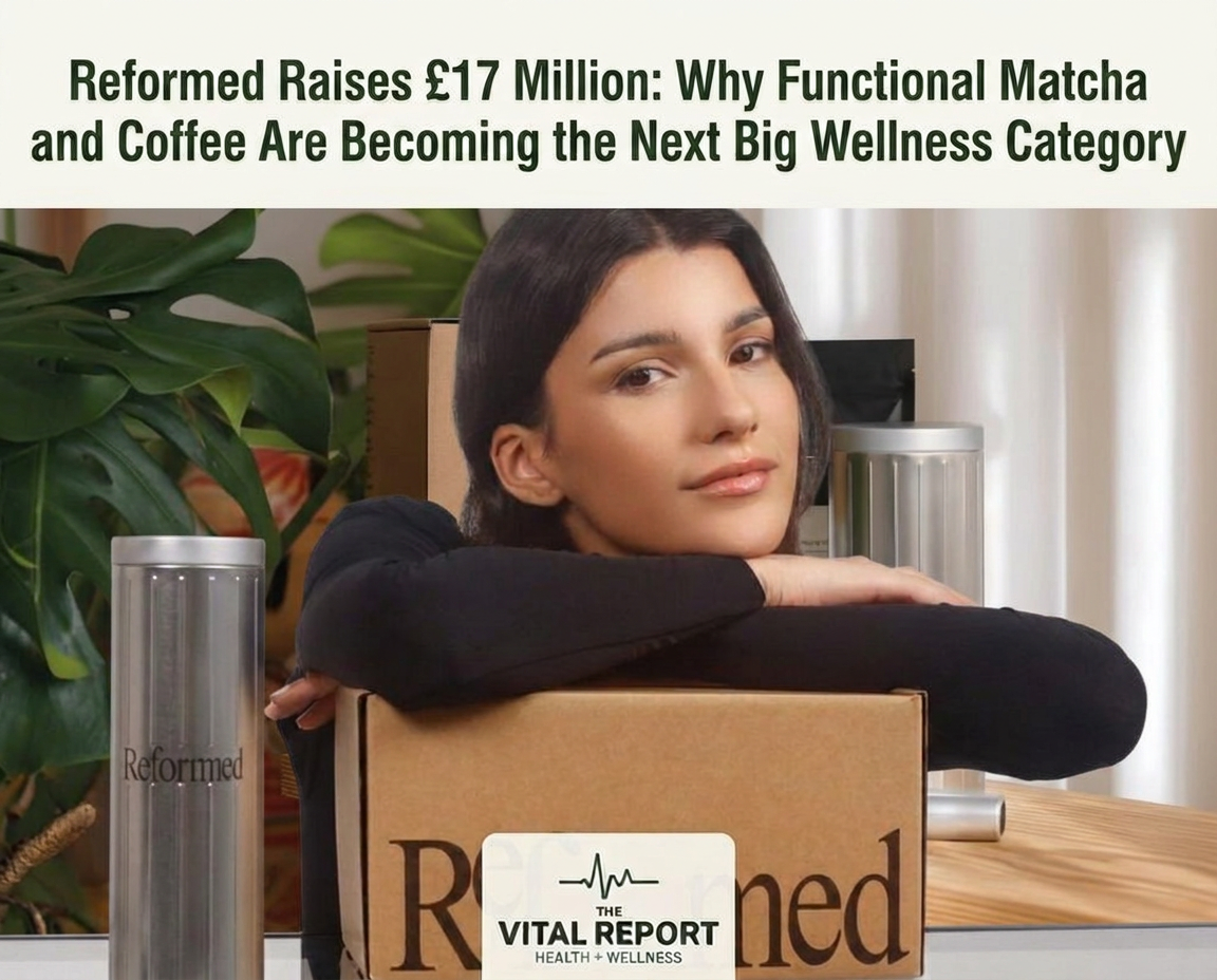 Reformed Raises £17 Million: Why Functional Matcha and Coffee Are Becoming the Next Big Wellness Category