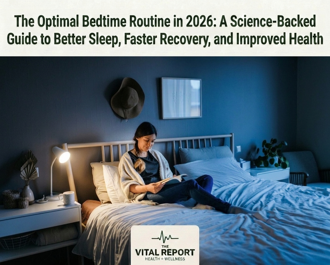 The Optimal Bedtime Routine in 2026: A Science-Backed Guide to Better Sleep, Faster Recovery, and Improved Health