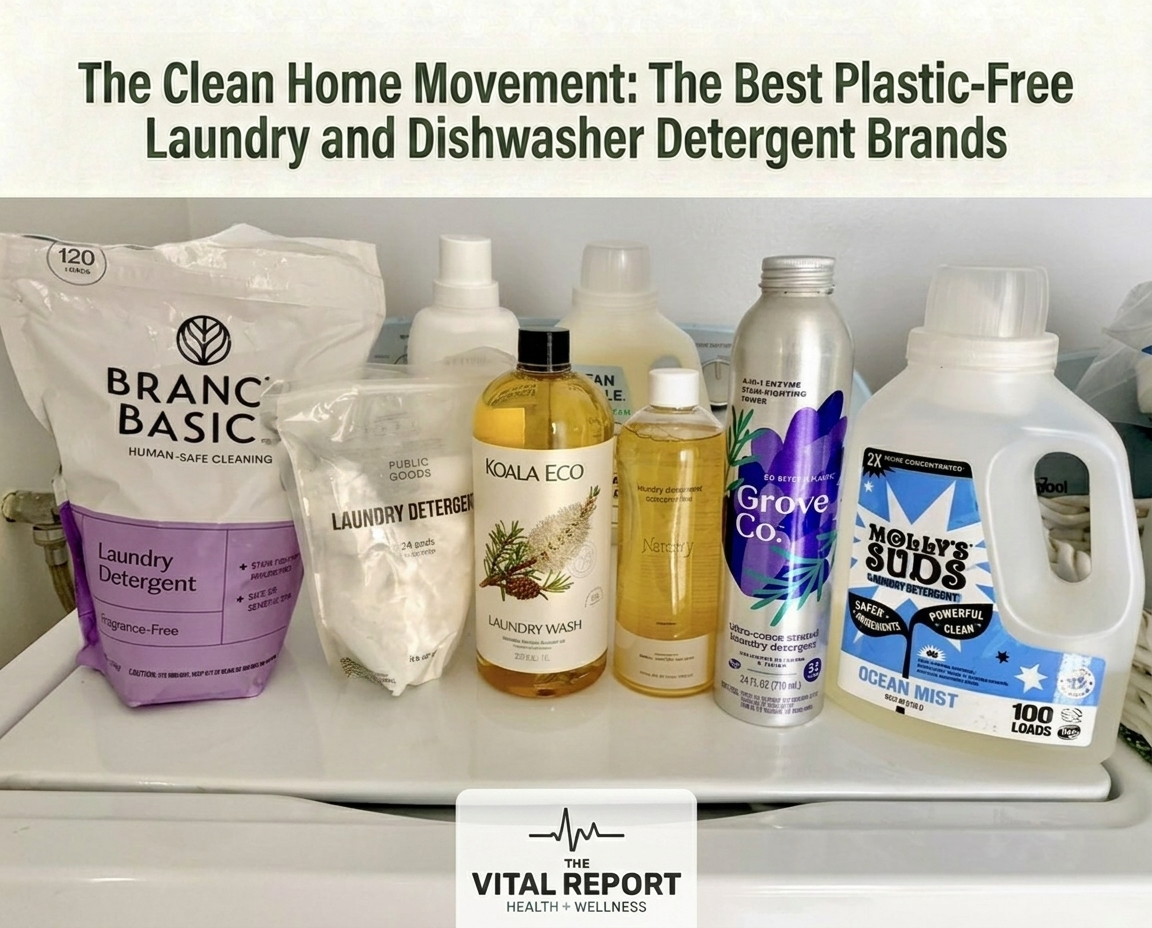The Clean Home Movement: The Best Plastic-Free Laundry and Dishwasher Detergent Brands