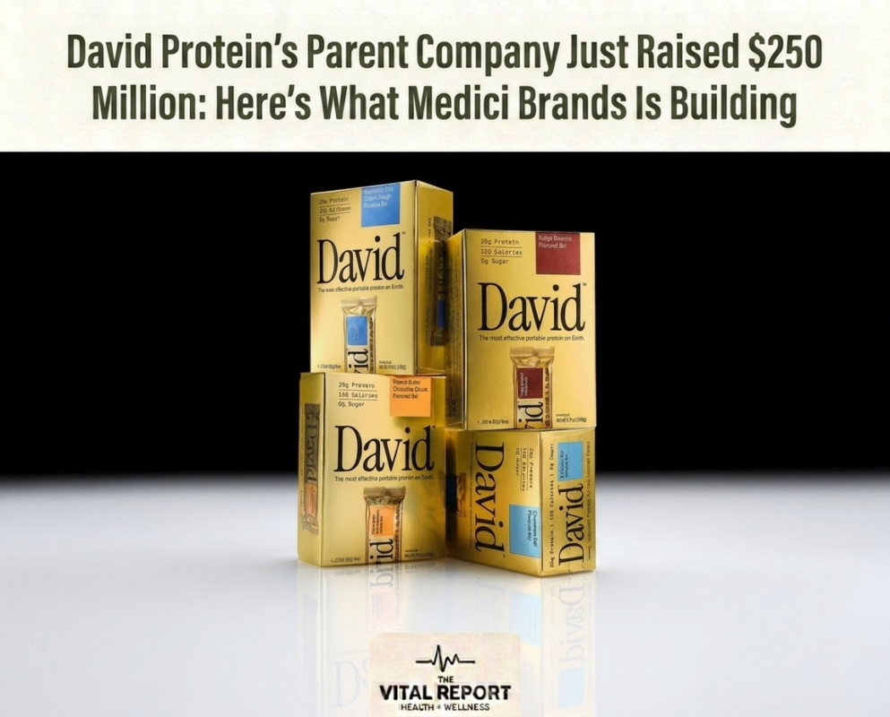 David Protein’s Parent Company Just Raised $250 Million: Here’s What Medici Brands Is Building