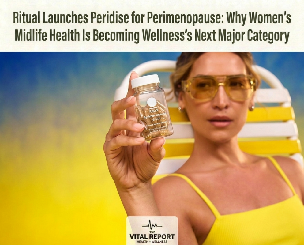 Ritual Launches Peridise for Perimenopause: Why Women’s Midlife Health Is Becoming Wellness’s Next Major Category