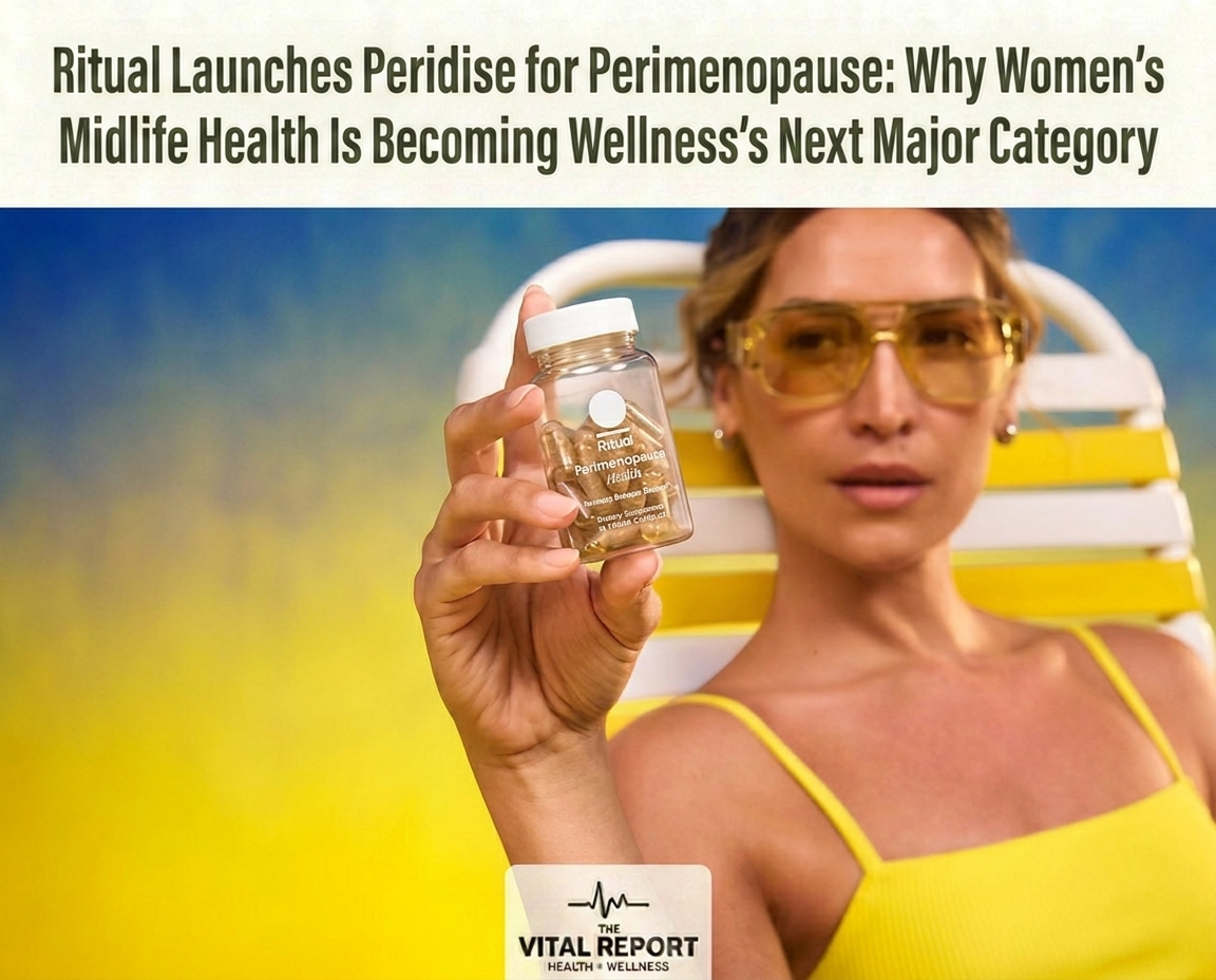 Ritual Launches Peridise for Perimenopause: Why Women’s Midlife Health Is Becoming Wellness’s Next Major Category