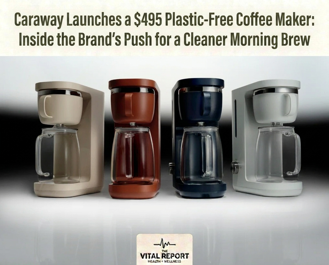 Caraway Launches a $495 Plastic-Free Coffee Maker: Inside the Brand’s Push for a Cleaner Morning Brew