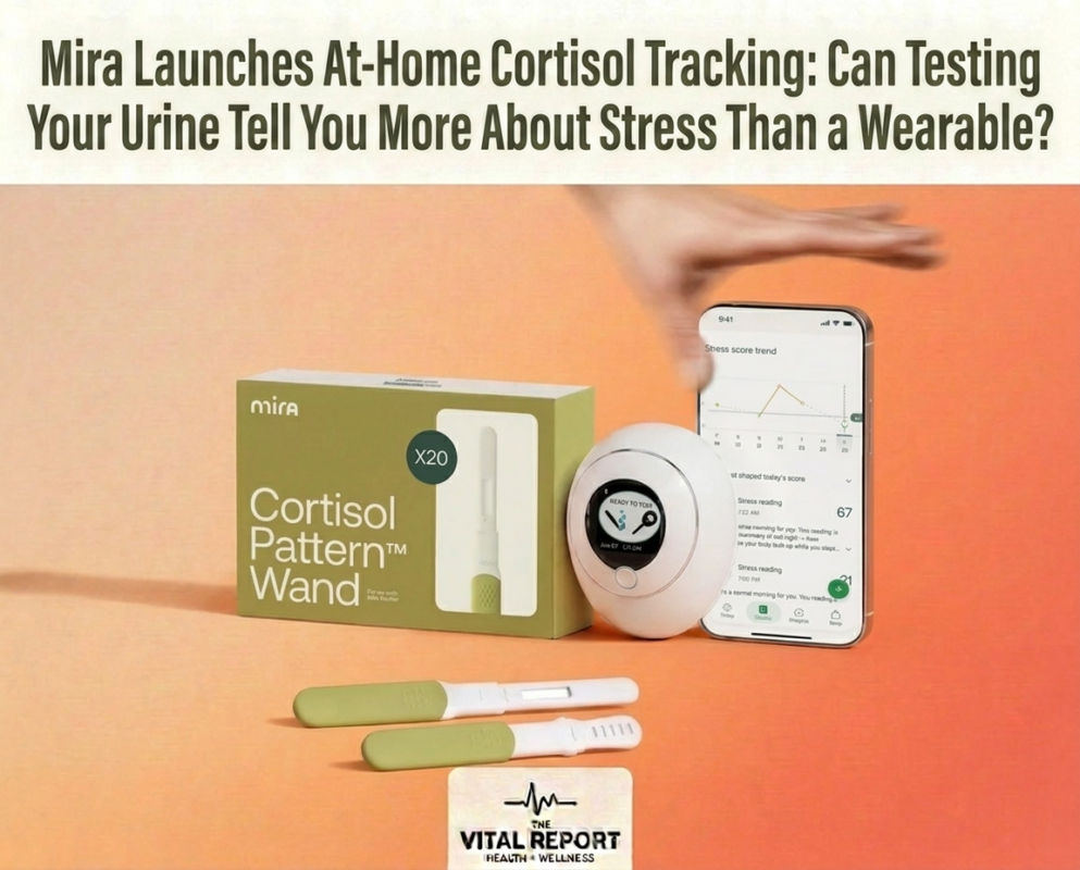 Mira Launches At-Home Cortisol Tracking: Can Testing Your Urine Tell You More About Stress Than a Wearable?