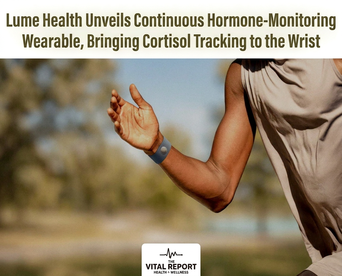 Lume Health Unveils Continuous Hormone-Monitoring Wearable, Bringing Cortisol Tracking to the Wrist