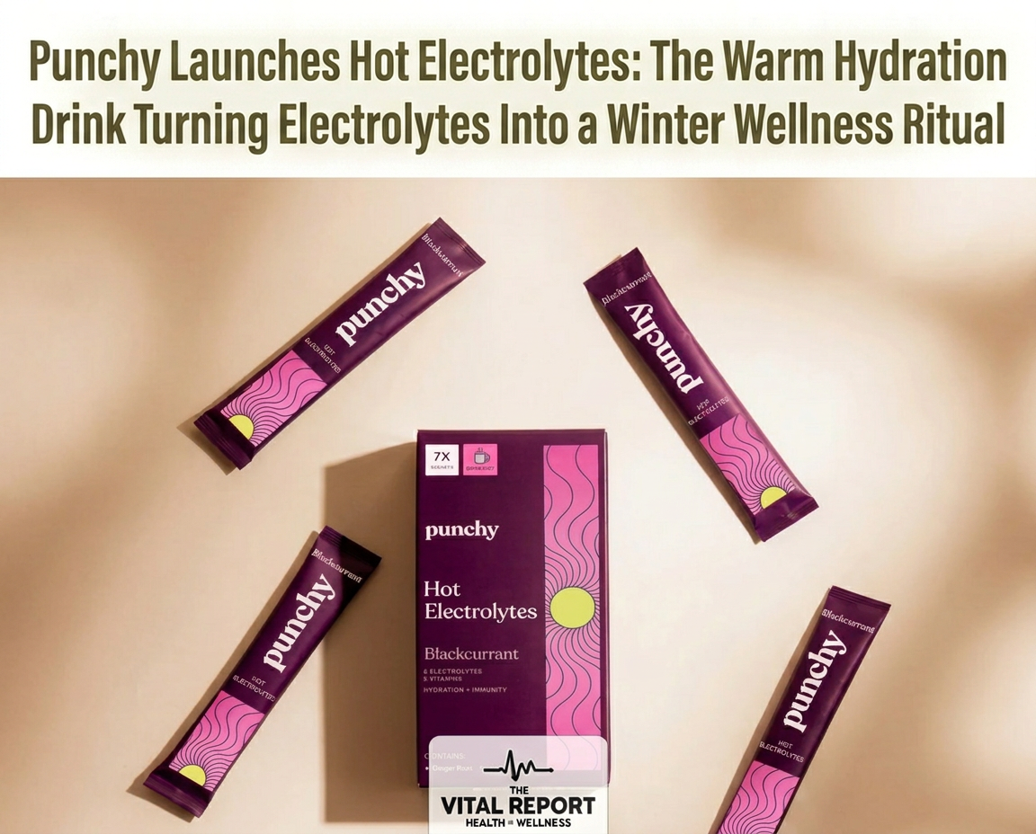 Punchy Launches Hot Electrolytes: The Warm Hydration Drink Turning Electrolytes Into a Winter Wellness Ritual