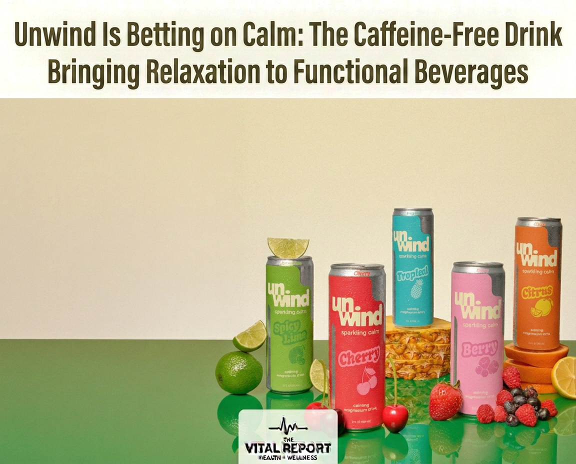 Unwind Is Betting on Calm: The Caffeine-Free Drink Bringing Relaxation to Functional Beverages